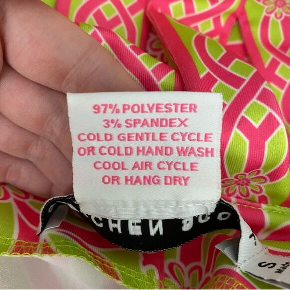 Gretchen Scott Designs Jersey Isosceles Dress Piazza Geometric Print Small - Picture 8 of 10